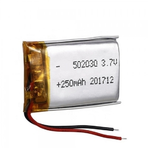 Rechargeable Lithium Polymer Battery 502030 250mAh Long Cycle Life for Beauty Doorbell Smart Lock Microphone Headset GPS Tracker